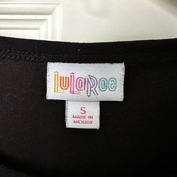 LuLaRoe Julia solid black, size S - Picture 3 of 6